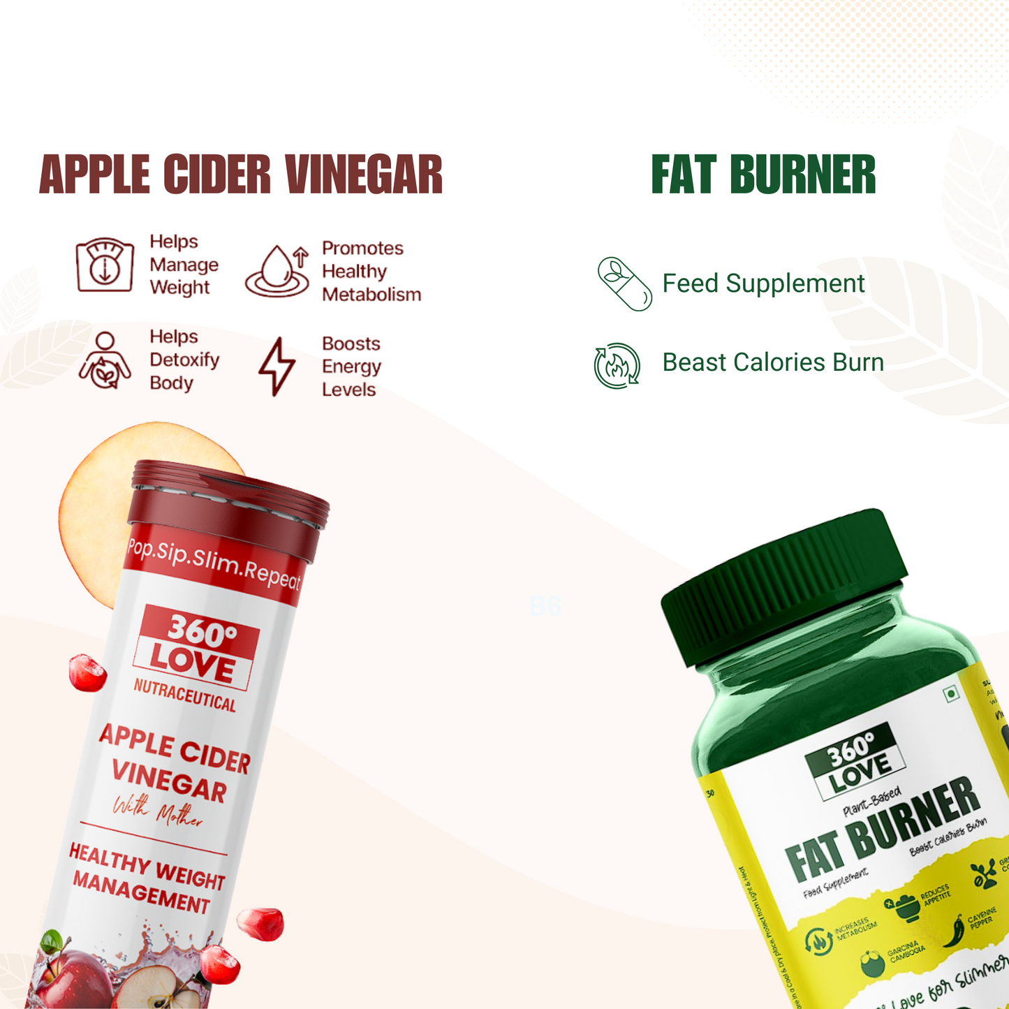 Fat Burner & ACV (Weight Management Combo)