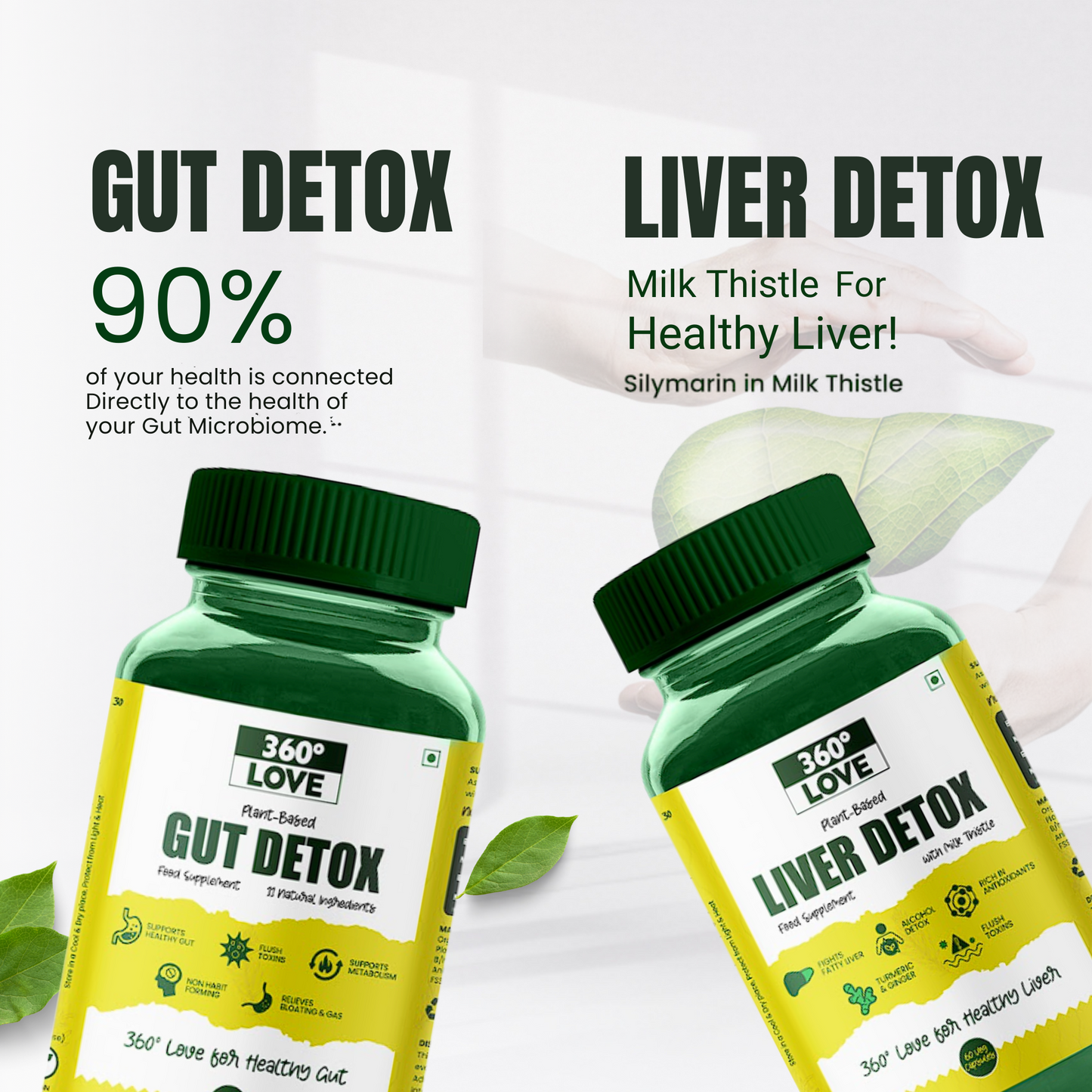 Liver Detox & Gut Detox (Detox Combo)