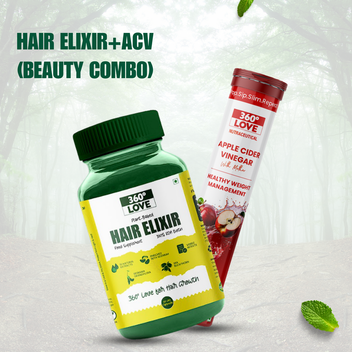 Hair Elixir+ACV (Beauty Combo)