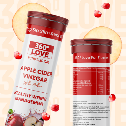 Apple Cider Vinegar Effervescent Tablets (20 Tablets)